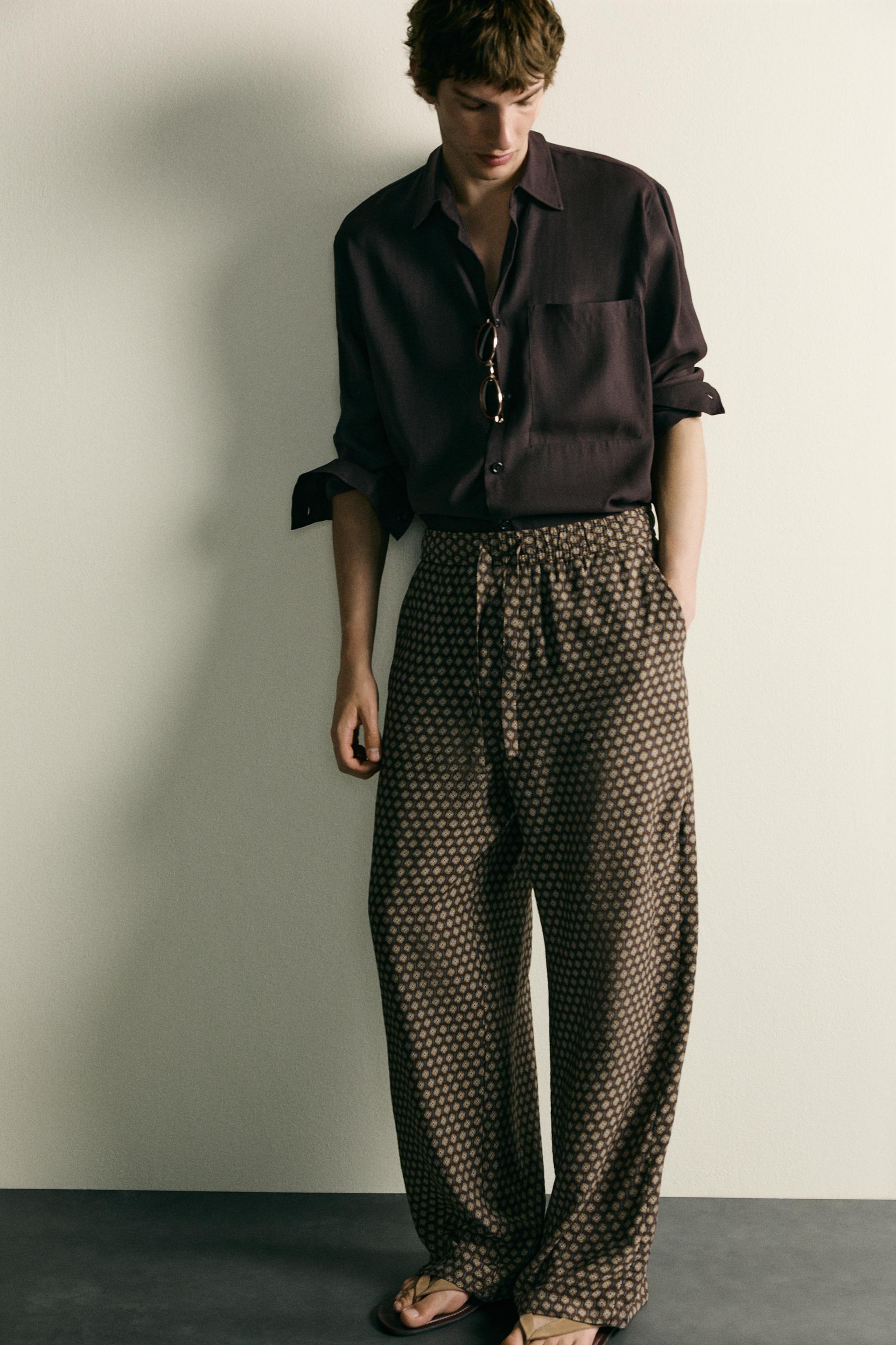PANTALON STYLE JOGGING IMPRIMÉ
